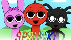 Sprunki, mas com a retexturização dos seus OCs.